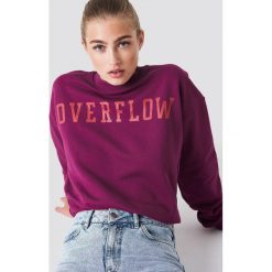 NA-KD Bluza Overflow - Red. Czerwone bluzy z nadrukiem damskie marki NA-KD. Za 141,95 zł.