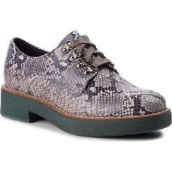Oxfordy GEOX - D Adrya C D849TC 00041 C0655 Dk Grey/Green. Szare jazzówki damskie marki Geox, na płaskiej podeszwie. W wyprzedaży za 389,00 zł.