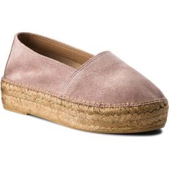 Espadryle EVA MINGE - Murcia 3G 18MJ1372391ES 221. Czerwone tomsy damskie Eva Minge, ze skóry, na wysokim obcasie. W wyprzedaży za 209,00 zł.