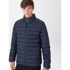 Pikowana kurtka basic - Granatowy. Niebieskie kurtki męskie House, s, bez wzorów, bez kaptura. Za 129,99 zł.