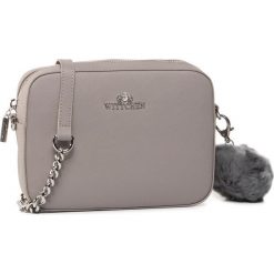 Torebka WITTCHEN - 29-4E-003-88 Szary. Szare listonoszki damskie Wittchen, bez wzorów, ze skóry, eleganckie, bez dodatków. Za 439,00 zł.