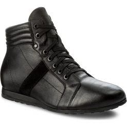 Kozaki GINO ROSSI - Colin MTU001-F05-XBR5-9999-T 99/99. Czarne botki męskie Gino Rossi, z materiału. W wyprzedaży za 289,00 zł.