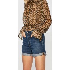 Levi's - Szorty. Niebieskie szorty damskie Levi's®, s, bez wzorów, z bawełny, casualowe. W wyprzedaży za 119,90 zł.