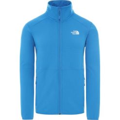 Polar The North Face Quest T93YG1W8G. Niebieskie bluzy męskie The North Face, s, bez wzorów, z polaru, bez kołnierzyka, bez rękawów, bez kaptura. Za 292,99 zł.