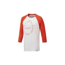 T-shirty z długim rękawem Reebok Sport Koszulka CrossFit Raglan. Szare koszulki męskie Reebok Sport, s, bez wzorów, bez kołnierzyka, z długim rękawem, długie. Za 139,00 zł.