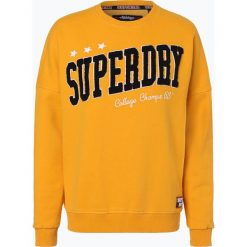 Superdry - Damska bluza nierozpinana, żółty. Żółte bluzy damskie marki Superdry, xl, z napisami, bez rękawów, bez kaptura. Za 379,95 zł.