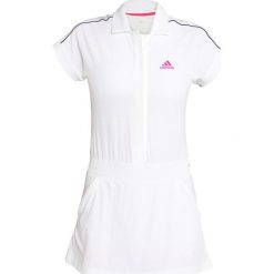 Adidas Performance SEASONAL DRESS Sukienka sportowa white/pink. Białe sukienki sportowe adidas Performance, z elastanu, sportowe. Za 419,00 zł.