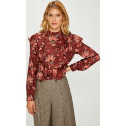 Scotch & Soda - Bluzka. Brązowe bluzki damskie Scotch & Soda, s, bez wzorów, z poliesteru, casualowe, ze stójką, bez rękawów. W wyprzedaży za 299,90 zł.