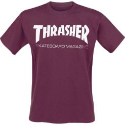 Thrasher Skate Mag T-Shirt brązowy (Maroon). Czerwone t-shirty męskie Thrasher, l, bez wzorów, bez kołnierzyka. Za 144,90 zł.