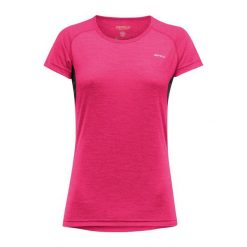 Devold Koszulka Termoaktywna Z Krótkim Rękawem Running T-Shirt Lollipop Xl. Różowe bluzki sportowe damskie marki Devold, xl, z wełny, z krótkim rękawem, outdoorowe. W wyprzedaży za 229,00 zł.