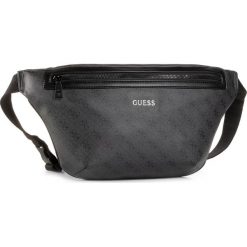 Saszetka nerka GUESS - Vezzola HMVEZZ P0456 COA. Czarne torby męskie skórzane Guess, z aplikacjami, ze skóry ekologicznej, młodzieżowe. Za 369,00 zł.