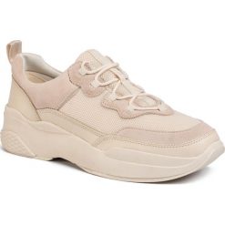 Sneakersy VAGABOND - Lexy 4925-227-02 Off White. Brązowe półbuty damskie Vagabond, ze skóry. W wyprzedaży za 249,00 zł.