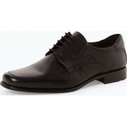 Lloyd - Męskie buty sznurowane ze skóry – Kelton, czarny. Czarne buty wizytowe męskie marki Lloyd, ze skóry, na sznurówki. Za 699,95 zł.