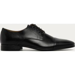 Aldo - Półbuty skórzane Ancede. Czarne buty wizytowe męskie ALDO, ze skóry, eleganckie. Za 429,90 zł.