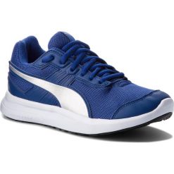 Sneakersy PUMA - Escaper Mesh 364307 14 Sodalite Blue/Puma Silver. Niebieskie półbuty damskie Puma, na co dzień, bez wzorów, ze skóry ekologicznej, klasyczne, bez obcasa, na płaskiej podeszwie, bez zapięcia. W wyprzedaży za 149,00 zł.
