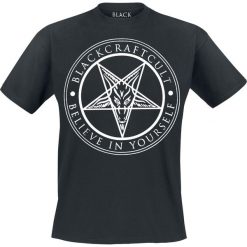 Blackcraft Cult Believe in Yourself T-Shirt czarny. Czarne t-shirty męskie z nadrukiem marki Blackcraft Cult, s, z bawełny, z okrągłym kołnierzem. Za 121,90 zł.