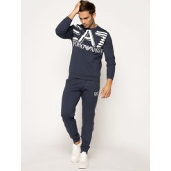 Bluza EA7 Emporio Armani 3HPM27 PJ05Z 1554. Niebieskie bluzy męskie EA7 Emporio Armani, m, bez wzorów, z bawełny, bez kołnierzyka, bez rękawów, bez kaptura. W wyprzedaży za 319,00 zł.