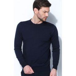 Swetry klasyczne męskie: Granatowy Sweter I Got You