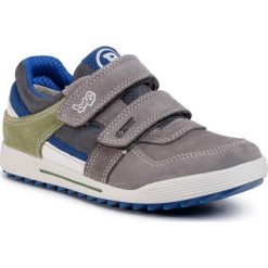 Sneakersy PRIMIGI - GORE TEX 5377911 S Grig. Szare trampki chłopięce Primigi, bez wzorów, z zamszu, na rzepy. Za 329,00 zł.