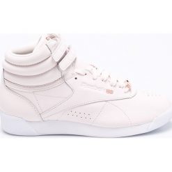 Reebok Classic - Buty F/S Hi Nbk. Różowe buty sportowe damskie Reebok Classic, bez wzorów, ze skóry, sportowe, reebok classic. W wyprzedaży za 149,90 zł.