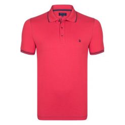 Giorgio Di Mare Koszulka Polo Męska L Czerwona. Czerwone koszulki męskie Giorgio di Mare, m, z aplikacjami, polo, bez rękawów. Za 139,00 zł.