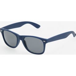Okulary przeciwsłoneczne - Granatowy. Niebieskie okulary przeciwsłoneczne damskie marki Reserved. Za 49,99 zł.