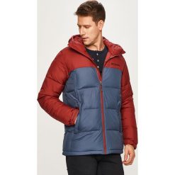 Columbia - Kurtka. Niebieskie płaszcze męskie Columbia, xl, bez wzorów, z poliesteru, krótkie, z kapturem. W wyprzedaży za 539,90 zł.