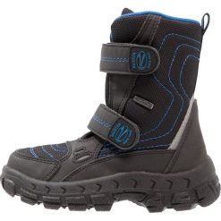 Richter Śniegowce black/lagoon. Czarne buty chłopięce zimowe marki Richter, z materiału. W wyprzedaży za 164,45 zł.