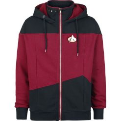 Star Trek Picard Bluza z kapturem rozpinana czerwony/czarmy. Czerwone bluzy męskie rozpinane marki Star Trek, m, z kapturem. Za 244,90 zł.