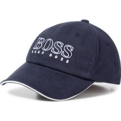 Czapka z daszkiem BOSS - J21Z00 Navy 849. Niebieskie czapki damskie Boss, bez wzorów, z bawełny. Za 159,00 zł.