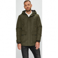 Only & Sons - Kurtka. Szare kurtki męskie bomber Only & Sons, l, z materiału, z kapturem. W wyprzedaży za 229,90 zł.