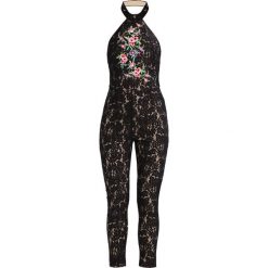 Kombinezony damskie: Missguided HIGH NECK HALTERNECK Kombinezon black