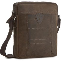 Torebki klasyczne damskie: Saszetka STRELLSON – Hunter 4010001454 Dark Brown 702