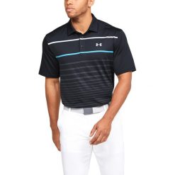 Under Armour Playoff 2.0 Polo Koszulka Czarny Niebieski. Niebieskie podkoszulki męskie Under Armour, s, bez wzorów, z elastanu, bez rękawów. Za 309,95 zł.