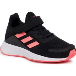 Buty adidas - Duramo Sl C FX7308 Black. Czarne półbuty dziewczęce Adidas, na rzepy. Za 169,00 zł.