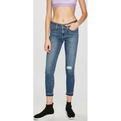 Levi's - Jeansy 711. Brązowe rurki damskie marki Levi's®. Za 399,90 zł.