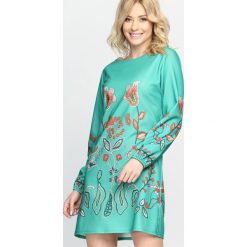 Zielona Sukienka Rooted In Folklore. Zielone sukienki letnie marki Born2be, s, mini. Za 74,99 zł.