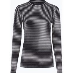 BOSS Casual - Damska koszulka z długim rękawem – Tetwist, niebieski. Niebieskie t-shirty damskie marki BOSS Casual, m, w prążki, z bawełny, casualowe. Za 299,95 zł.