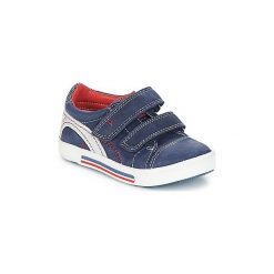 Buty Dziecko Catimini PERRUCHE. Niebieskie trampki chłopięce marki Catimini, bez wzorów, bez zapięcia. Za 311,20 zł.
