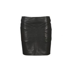 Spódnice krótkie Ikks BP27075-02. Czarne spódniczki damskie IKKS, bez wzorów, krótkie, mini. Za 1079,00 zł.