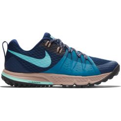 Buty Nike Air Zoom Wildhorse 4 W Turkusowo-Niebieskie. Niebieskie buty sportowe damskie Nike, bez wzorów, do biegania. Za 349,99 zł.