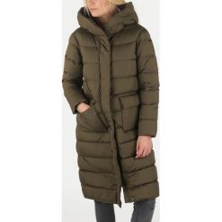 Geox Porthya Płaszcz Brązowy. Pomarańczowe kurtki damskie Geox, m, bez wzorów, z poliesteru, bez kaptura. Za 1515,95 zł.