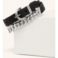 Guess Jeans - Naszyjnik. Szare naszyjniki damskie metalowe. W wyprzedaży za 219,90 zł.