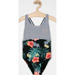 Roxy - Strój kąpielowy dziecięcy 128-176 cm. Czarne stroje kąpielowe dziewczęce Roxy, bez wzorów, z elastanu. Za 189,90 zł.