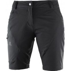 Salomon Wayfarer Utility Bermuda W Black 40. Czarne spodenki sportowe damskie marki Salomon, l, w paski, sportowe. W wyprzedaży za 249,00 zł.