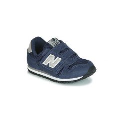 Buty Dziecko New Balance IV373. Niebieskie trampki dziewczęce New Balance, bez wzorów, bez zapięcia. Za 199,00 zł.