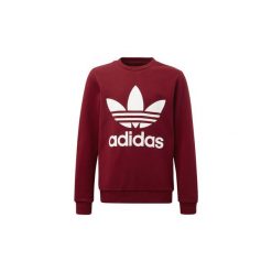 Polary Dziecko adidas Bluza z zaokrąglonym dekoltem Trefoil. Czerwone bluzy dziewczęce marki Adidas. Za 179,00 zł.