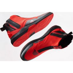 Wysokie sneakersy Modular - Czerwony. Czerwone sneakersy męskie Cropp, bez zapięcia. Za 229,99 zł.