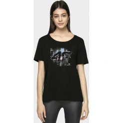 T-shirt damski. Koszulki damskie s, bez wzorów, z bawełny, bez kołnierzyka, bez rękawów. W wyprzedaży za 39,99 zł.