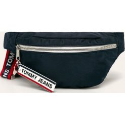 Tommy Jeans - Nerka. Różowe nerki damskie Tommy Jeans, bez wzorów, z poliesteru, duże, bez dodatków. Za 299,90 zł.